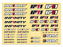 INFINITY INFINITY IF11ロゴデカール ラジコンパーツ