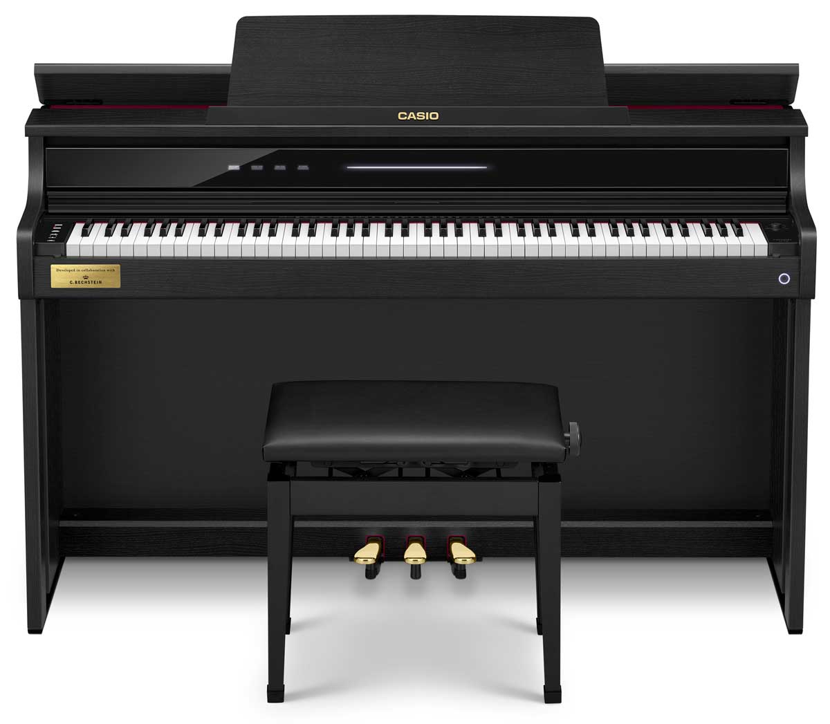 カシオ 電子ピアノ CELVIANO ［88鍵盤］ ブラックウッド調 AP-750BK（標準設置無料）