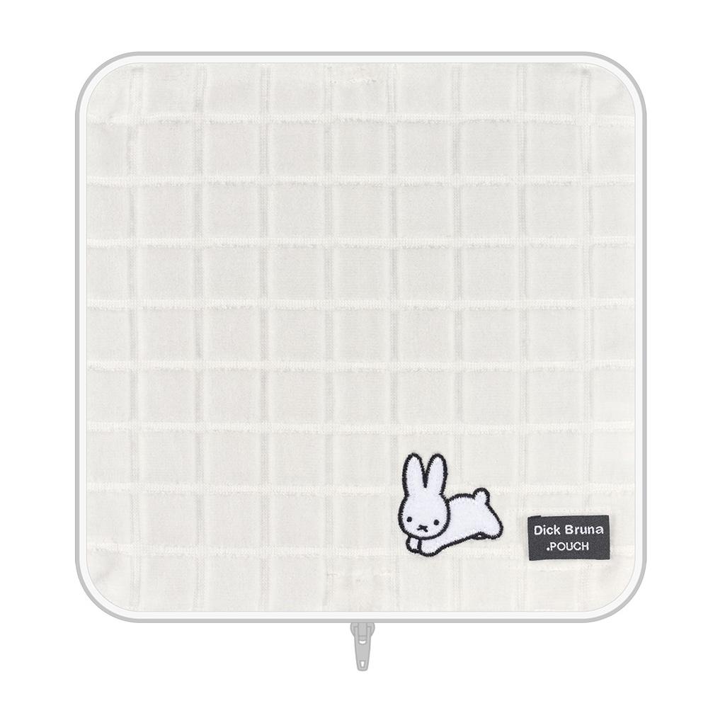 BACKYARD FAMILY(バックヤードファミリー) どっとポーチ キャラクター（モノトーンうさぎBC） BF025866-1A-2C