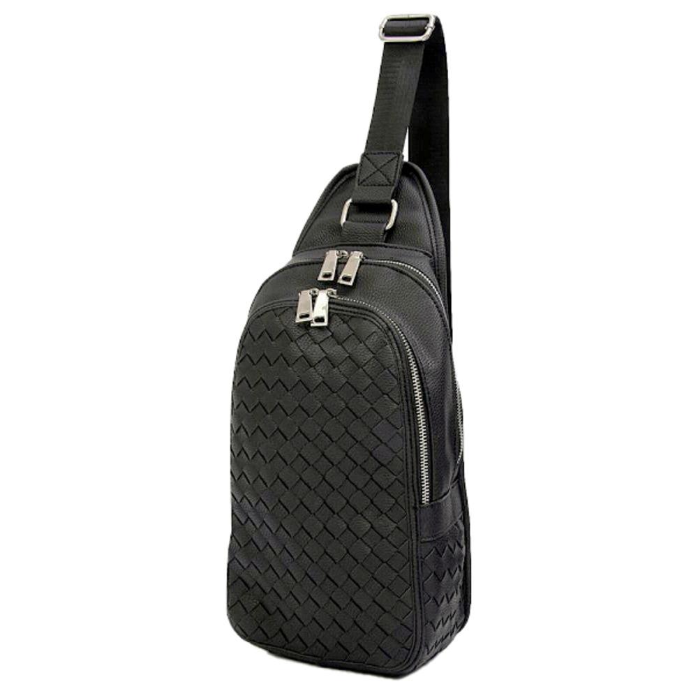 REGiSTA(レジスタ) REGiSTA Intrecciato Body Bag（BLACK） BF018606-1A-2A(4)