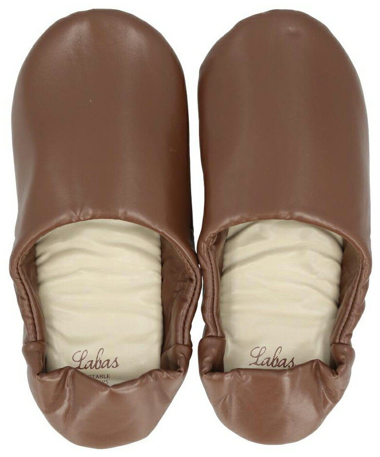 現代百貨 Labas(ラバス) ポータブルスリッパ(BROWN) BF011904-1A-2J [BF0119041A2J]