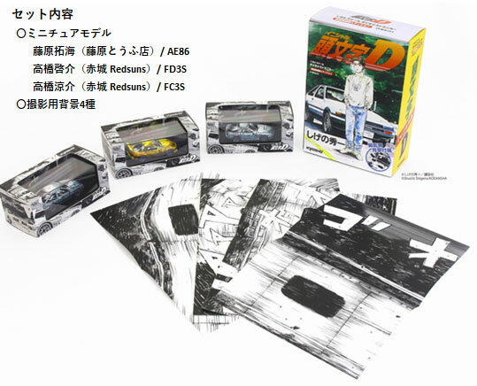 楽天市場】イニシャルd ミニカーセットの通販 楽天市場】イニシャルd ミニカーセットの通販