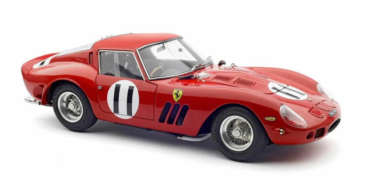 楽天市場】cmc 1／18 フェラーリ 250 gtoの通販