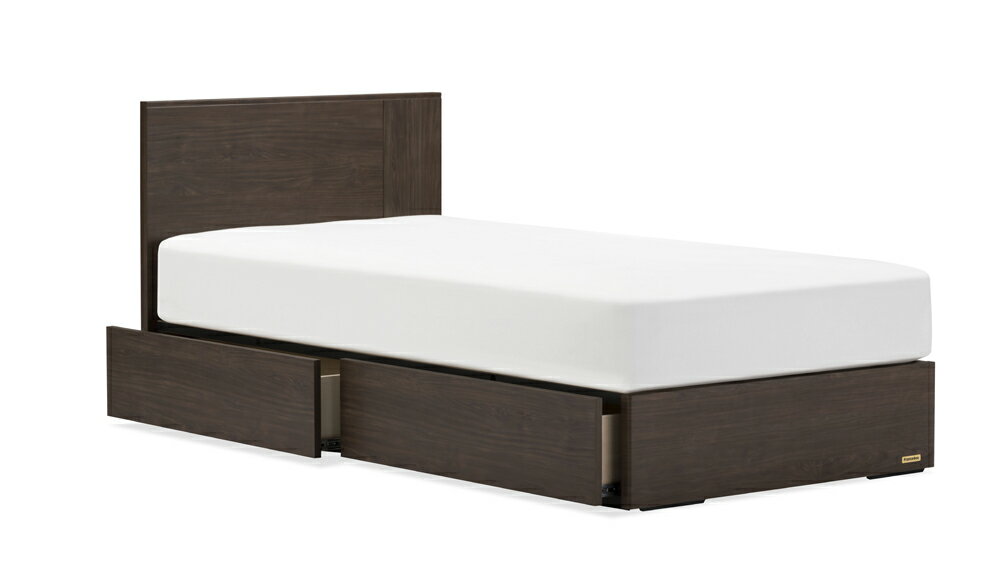 EY-01FDRD-WN フランスベッド エディ 引き出しタイプ (ダブル・ウォールナット) FRANCEBED [EY01FDRDWN]