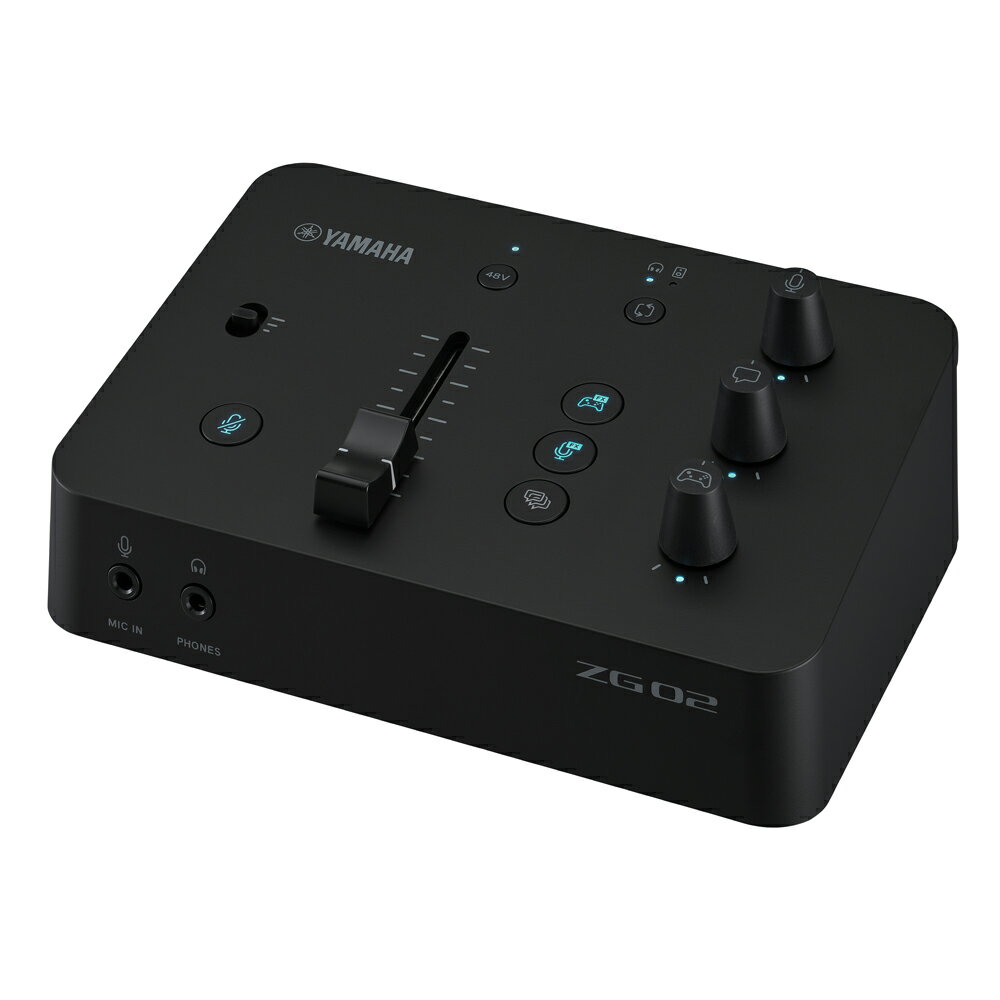 ZG02 ヤマハ ゲームストリーミングオーディオミキサー ZG02 YAMAHA Game Streaming Audio Mixer