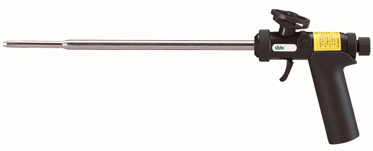 ヘンケルジャパン シスタ 一液型発泡ウレタン専用ガン ロングノズルタイプ SGW-927L Sista 発泡ウレタン用ガン