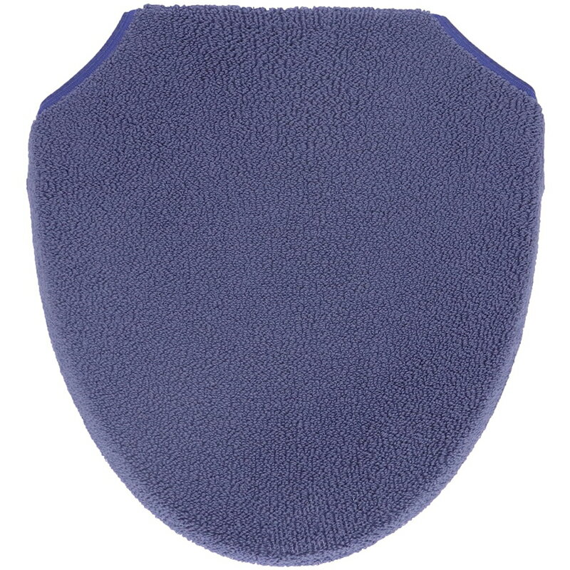 カキウチ SELECT JUST FITトイレフタカバー ネイビー 737255(カキウチ) [737255カキウチ]