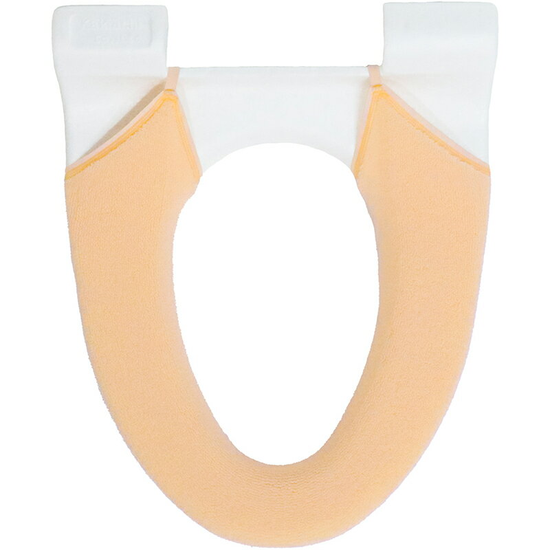 カキウチ SELECT JUST FITトイレ便座カバー洗浄・暖房型 オレンジ 737705(カキウチ) [737705カキウチ]