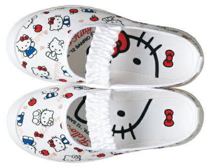 HKS04-WHP-21.0 アサヒシューズ スクールシューズ　ハローキティ　（ホワイトプリント・サイズ：21.0cm）