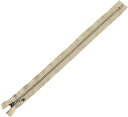 3N35-572 YKK 玉付きファスナー(35cm)(ベージュ)(3)
