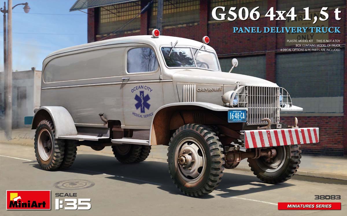 �ߥ˥����� 1/35 G506 4x4 1.5t �ѥͥ롦�ǥ�Х꡼���ȥ�å���MA38083�� �ץ��ǥ�