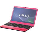 【当店ポイント2倍】ソニー　ノートパソコン　VAIO　Eシリーズ（ピンク）（Office搭載）【税込】 VPCEB17FJ/P [VPCEB17FJP]【返品種別B】／※ポイント2倍は 4/19am9:59迄