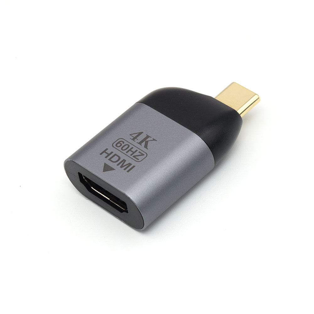 JTT Type-Cオス- HDMIメス変換アダプタ JTTCM-HDF-4K60