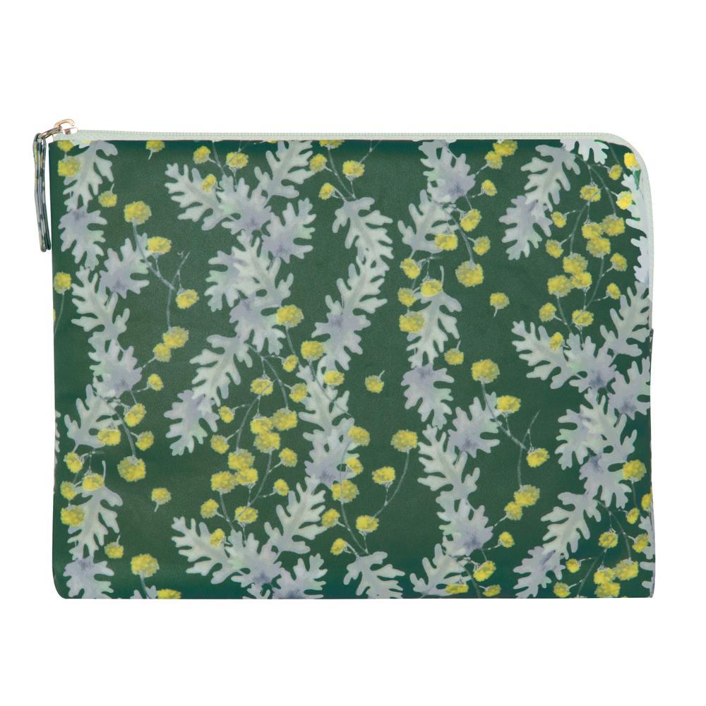 Chouchou Fleur(シュシュフール) ChouchouFleur ポーチ（シロタエギク フラットタイプ） BF016883-1B-2C