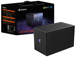 GIGABYTE（ギガバイト） 外付けGPU(eGPU)ボックス AORUS RTX 4090 GAMING BOX Thunderbolt 3(USB Type-C)接続 GeForce RTX 4090 外付けグラフィックボード GV-N4090IXEB-24GD