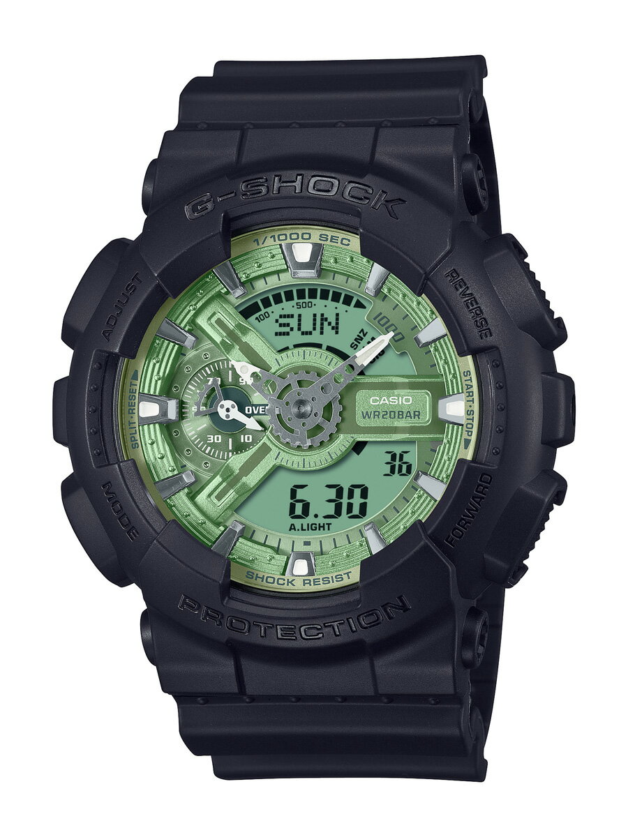 カシオ G-SHOCK（ジーショック） Metallic Color Dial Series クオーツ メンズタイプ GA-110CD-1A3JF [GA110CD1A3JF]