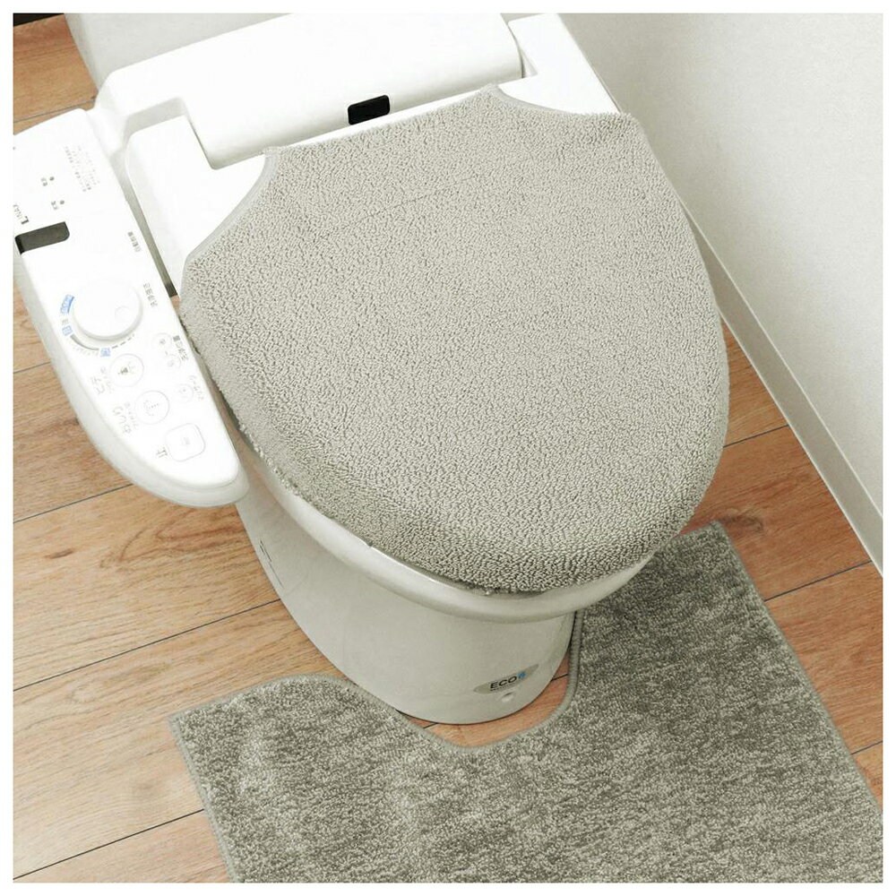 BACKYARD FAMILY(バックヤードファミリー) トイレ フタカバー（グレー） BF012966-1A-2C CHOICE All fit [BF0129661A2C]