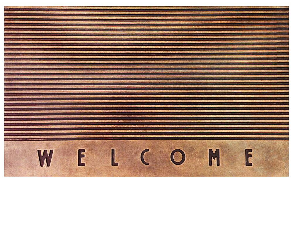 BACKYARD FAMILY(バックヤードファミリー) WELCOME マット（サイズ：S） BF018945-1A-2A [BF0189451A2A]