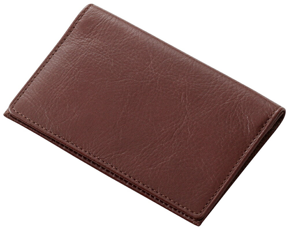 レイメイ藤井 BLOOMSBURY名刺入れ 20枚（ダークブラウン） NN8004E