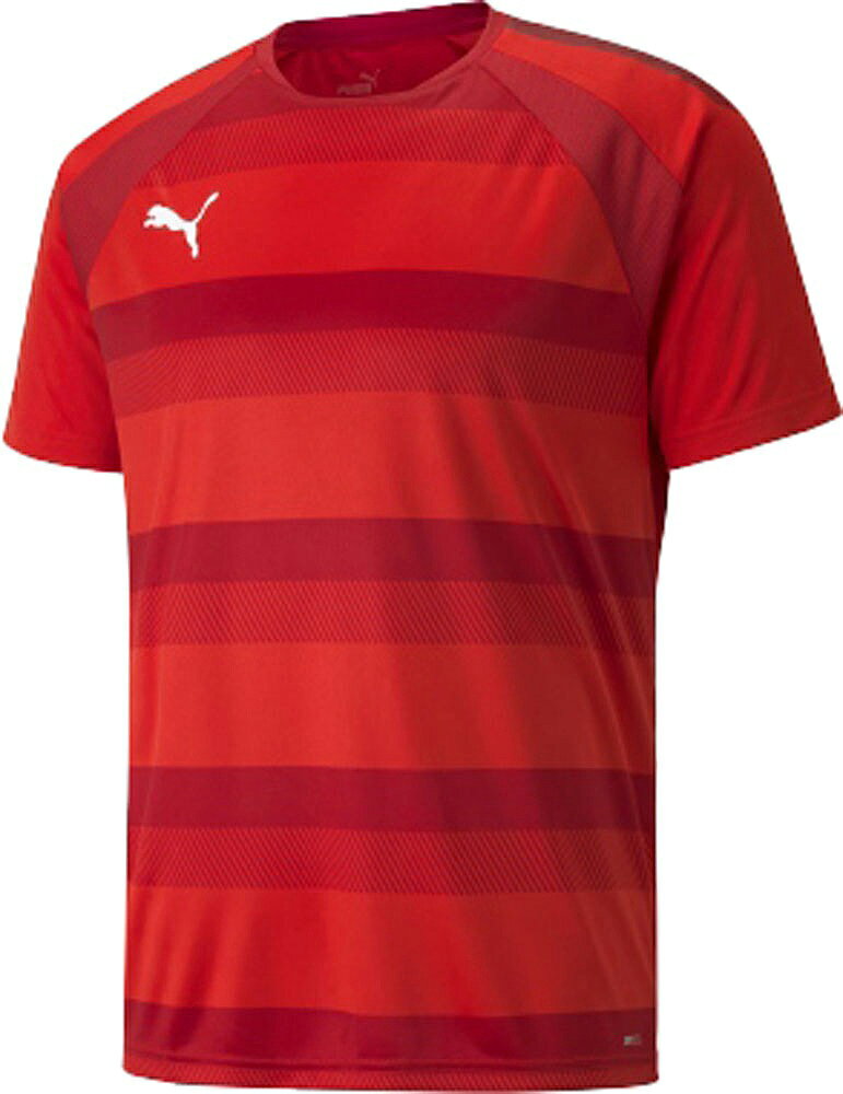 プーマ メンズ TEAMVISION フープ ゲームシャツ（Puma Red-Chili Pepper-Puma White・サイズ：XL） PJ-705154-01-XL PUMA