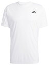 KUE70-JD8639-J/M アディダス メンズ クラブテニス クライマクール 半袖Tシャツ(ホワイト・サイズ:J/M) adidas