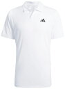 アディダス メンズ クラブテニス ポロシャツ(ホワイト・サイズ:J/S) KUE69-JD8636-J/S adidas