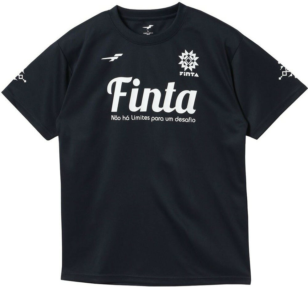 衬衫 - FINTA（フィンタ） メンズ　プラクティスTシャツ（ネイビー・サイズ：M） FNT-FT8706-1100-M サッカー・フットサル用