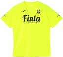 FINTA(フィンタ) メンズ プラクティスTシャツ(フラッシュイエロー・サイズ:S) FNT-FT8706-4200-S サッカー・フットサル用