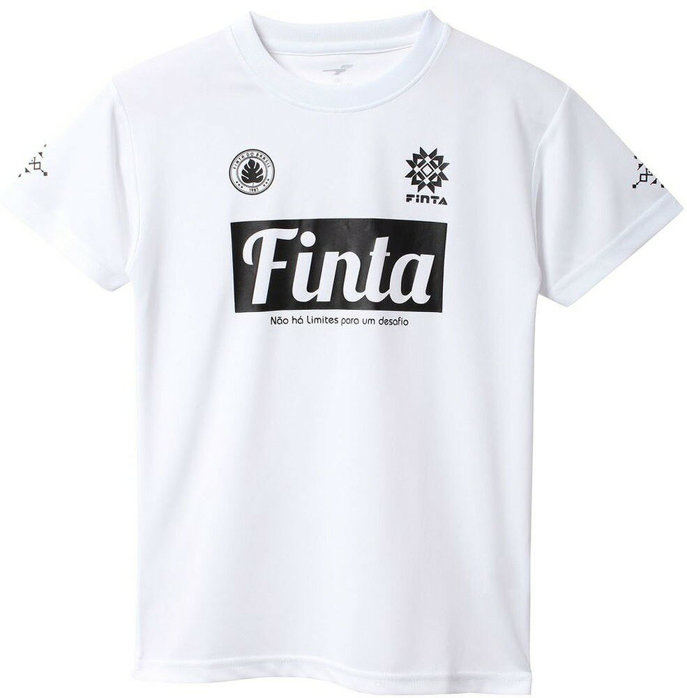 【返品種別A】□「返品種別」について詳しくはこちら□◆シンプルなロゴプリントの吸汗速乾性に優れたドライ素材のジュニアプラクティスシャツ。■　仕　様　■素材：ポリエステル100％吸汗速乾ジュニア[FNTFT87550100140]フィンタジャパンアウトドア＞サッカー・フットサル＞ウェア＞ジュニア用ウェア＞トレーニングウェア