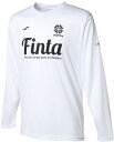 FINTA(フィンタ) メンズ 長袖 プラクティスシャツ(ホワイト・サイズ:S) FNT-FT8818-0100-S サッカー・フットサル用