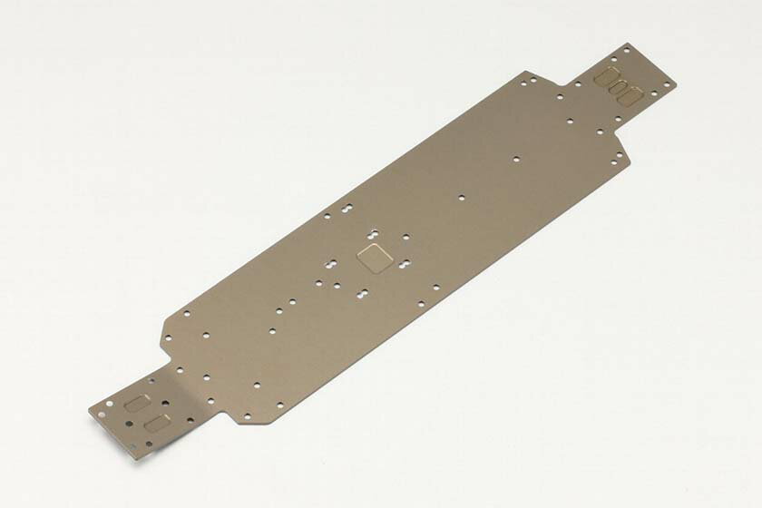 ヨコモ YZ-4SF2用 メイン シャーシ (ハードアルマイト)【S4-002S2A】 ラジコンパーツ