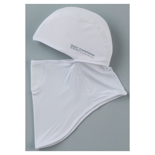 ボディタフネス 冷感・消臭 パワーストレッチ フルフェイスマスク(ホワイト) JW-614-WHT-F BODY TOUGHNESS おたふく手袋