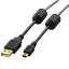 쥳 USB2.0֥ 5m 0.5A U2C-MF50BK