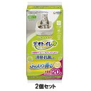 猫用品 デオトイレ ふんわり香る消臭抗菌シート ナチュラルソープの香り 20枚×2個セット ユニ・チャーム デオトイレコウキンシ-トソ-プ20