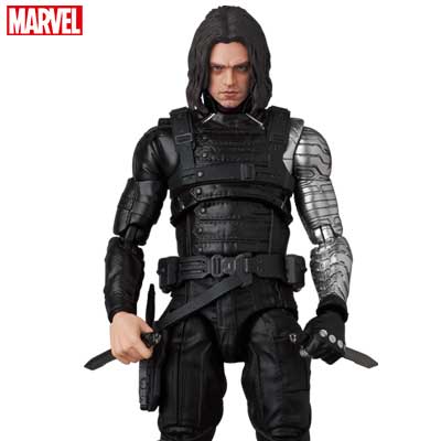 メディコム トイ MAFEX WINTER SOLDIER（Captain America: The Winter Soldier） フィギュア 【MARVELCorner】