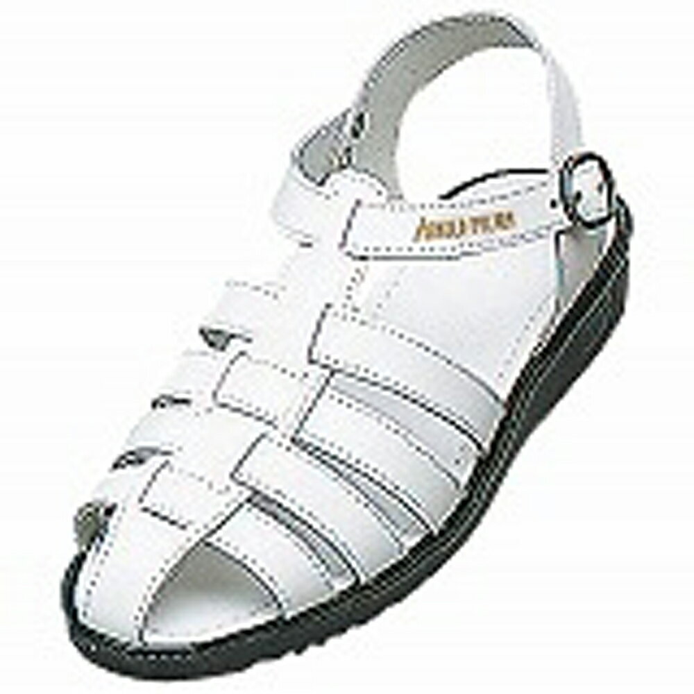 Arnold Palmer メンズ バックバンドサンダル（ホワイト・サイズ：M） AP6611-002-M アーノルドパーマー