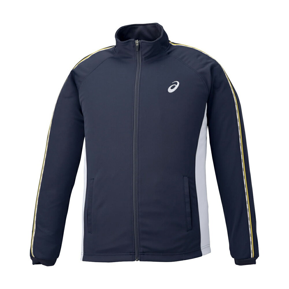 アシックス メンズ ドライトレーニングジャケット（ネイビー・サイズ：XL） 2031D811-400-XL asics