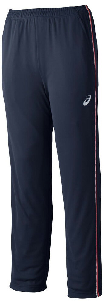 アシックス メンズ ドライトレーニングパンツ（ネイビー×レッド・サイズ：S） 2031D812-401-S asics