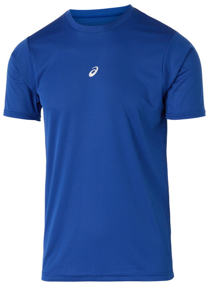 アシックス ミドルフィット半袖アンダーシャツ（ロイヤル・サイズ：2XL） 2031F104-401-2XL asics