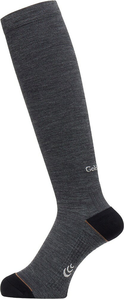C3fit(シースリーフィット) ウールブレンド コンプレッション ハイソックス（ミックスチャコール・サイズ：3） GW-GC25106-XC-3 Goldwin
