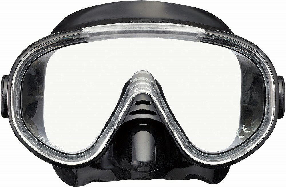 Reef Tourer（リーフツアラー） マスク＆弁付きシュノーケル 大人用 2点セット（ブラックブラック） TBT-RC9105-BKBK