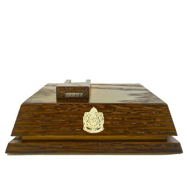 アブガルシア ウッド ディスプレイ 左ハンドル用 (ダークブラウン) 1640841 AbuGarcia 展示用ウッドデ..