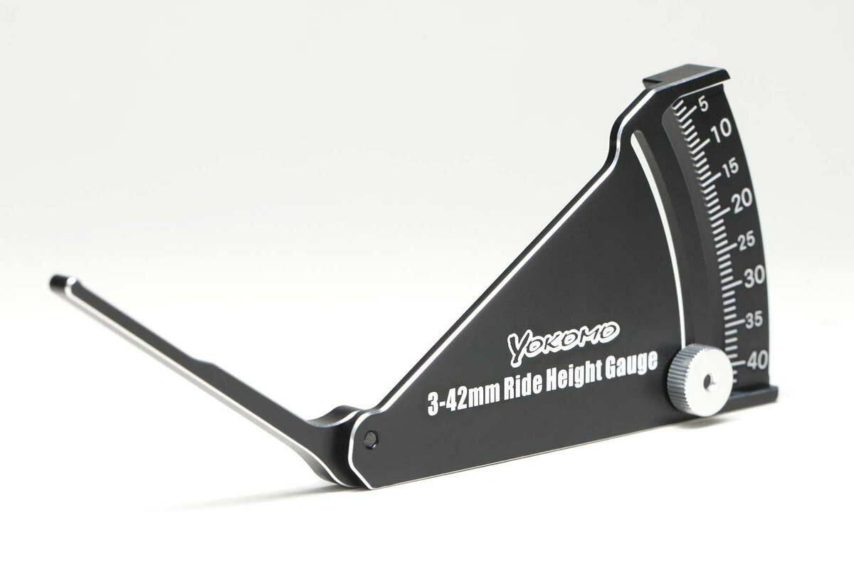 ヨコモ オフロードカー用 アルミ製 ハイトゲージ(3-42mm)【YT-HGOC】 ラジコンパーツ