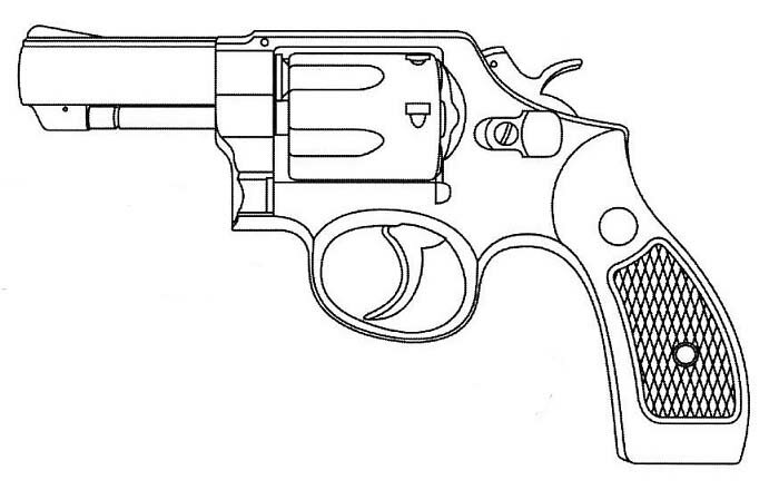 マルシン工業 6mmBB Xカート式ガスリボルバー S＆W M64 3インチ -FBI Service Model- シルバーABS 木目調プラグリップ仕様【対象年令 18才以上用】 エアガン