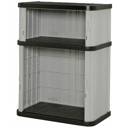 ML-1250V アイリスオーヤマ ミニロッカー 幅90×奥行52×高さ120cm(ブラック/グレー) IRIS [ML1250V]