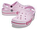 CROCS バヤバンド クロッグ(バレリーナピンク/キャンディピンク・サイズ:M6/W8(24.0cm)) 205089-6TG-M6 クロックス サンダル BAYABAND CLOG