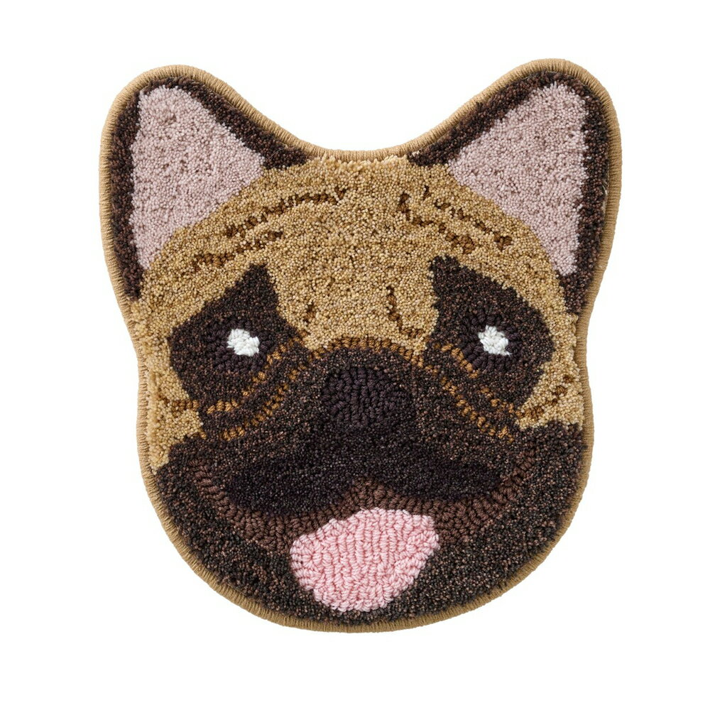 スミノエ(SUMINOE) イヌカオマット(BMフレブル・38×35cm) 14302853-70-38-35 イヌカオ（143-02853） [14302853703835]