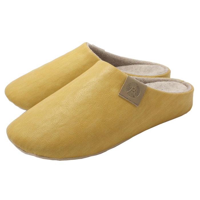 Re:getA レディース ルームシューズ リゲッパ(イエロー・サイズ：L 24.5〜25.5cm) CHR001-YEL-L リゲッタ