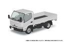 アオシマ 1/32 楽プラ スナップキット No.23-WE 日野 デュトロ 平ボデー(ホワイト) プラモデル
