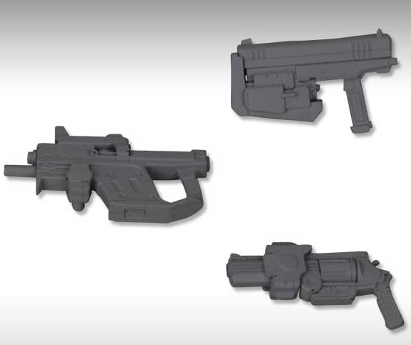 コトブキヤ 【再生産】M.S.G ウェポンユニット24 ハンドガン【MW24X】 プラモデル